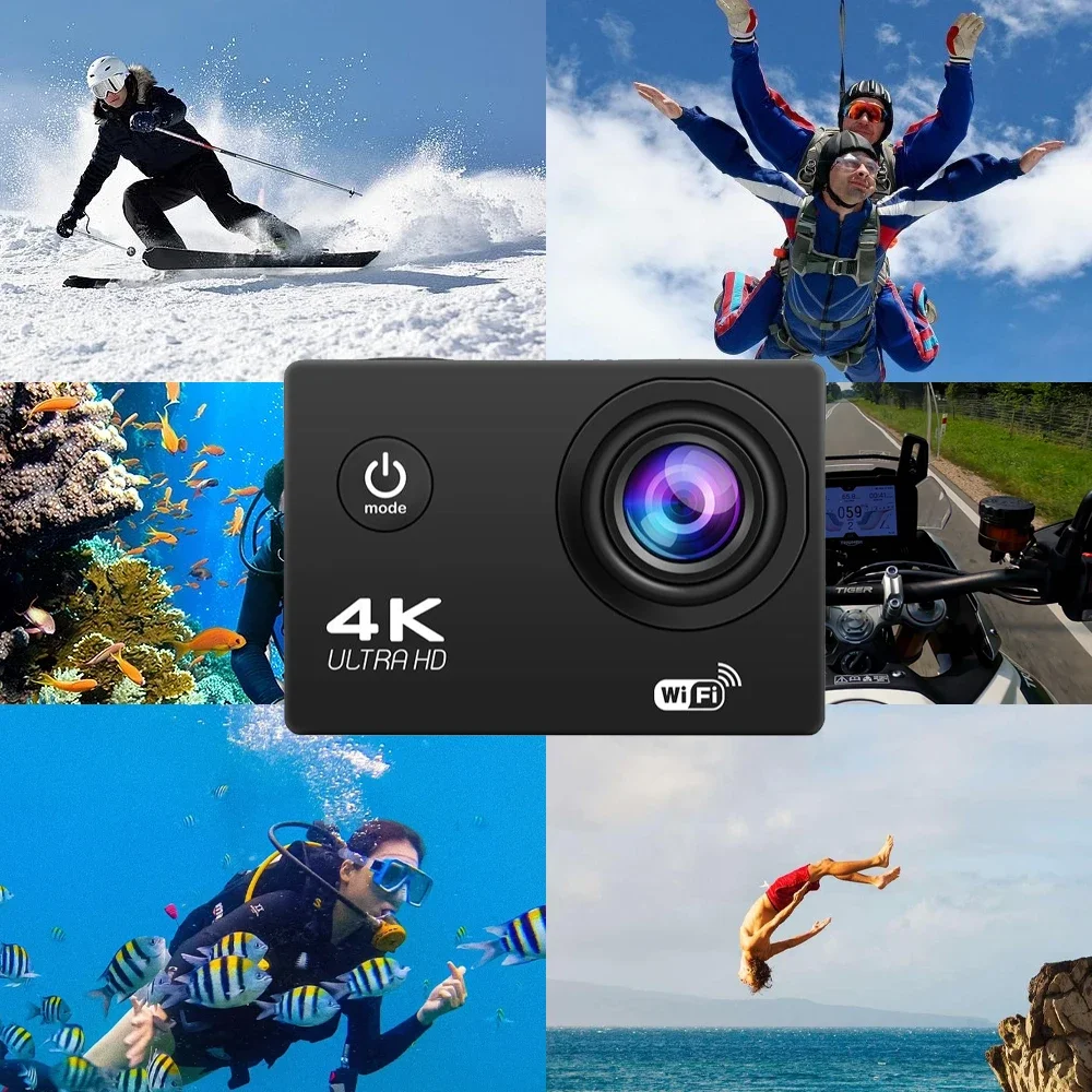 Mini Caméra Sport 1080P avec Carte SD - Lot Multiple
