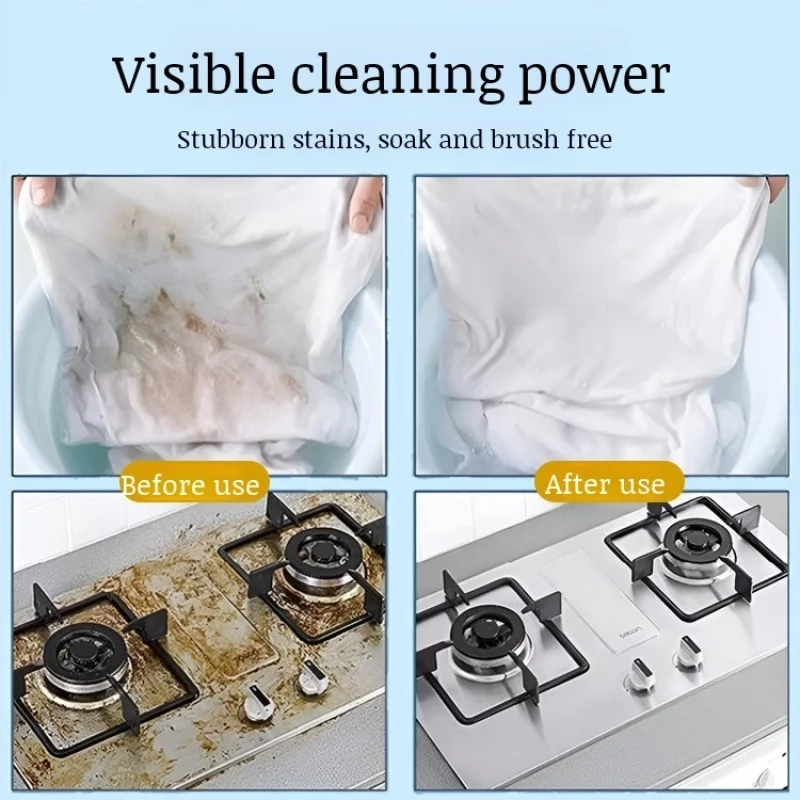 Multi-functional Cleaning Bubble Cleaner Washing Machine Cleaner Descaler Odor Removing Tablets For Washer Oxygen Tablets