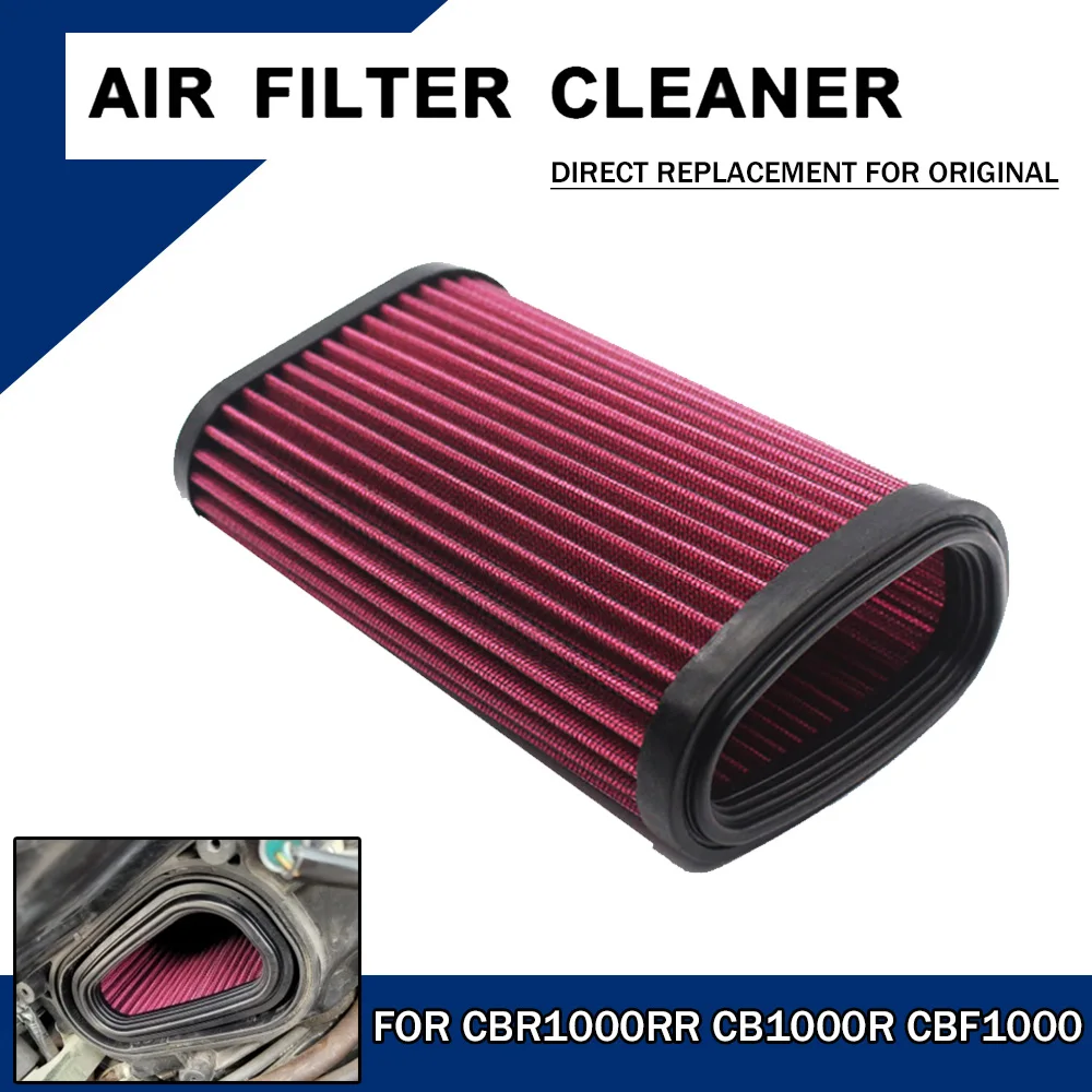 

Motorcycle Air Filter Intake Cleaner Purification Replacement For Honda CB1000 2008-2015 CB1000R CBF1000 2011-2016 CB 1000 R / F