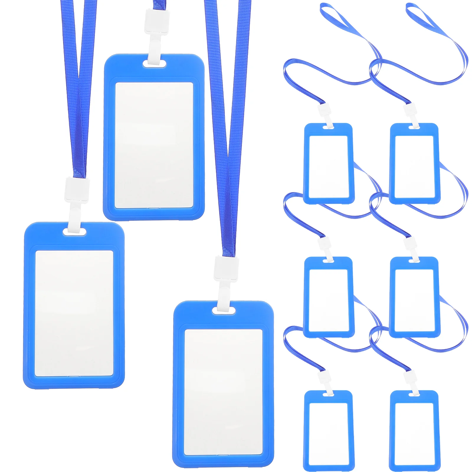 

Id Badge Holder Clear Plastic Card Protector Key Card Work Badge Sleeve Name Tag Holders Id Case Protector Clear Window