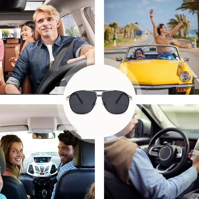 UV Sunglasses For Men Polarized Sunglasses For Sports Men Pilot Outdoor Sun Glasses Anti Glare Summer Golf Eyewear