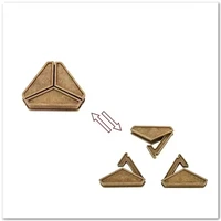 الإبداعية الكلاسيكية الذكاء المعادن الدماغ دعابة ماجيك يذبذب الألغاز لعبة لعب للأطفال الكبار مضحك الاطفال الهدايا 6