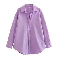 MUJER Women Shirt Multicolour Button Up Shirt Women Summer Long Sleeve Top Female Streetwear Oversize Shirts And Blouses Women - Image 2