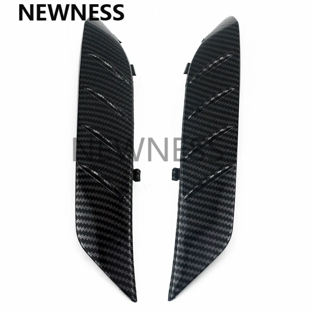Kawasaki GTR1400 ZZR1400 ZX-14R 2006-Fender Fairing Edge Strip Front Shock Absorber Splash Cover Strip Carbon paint