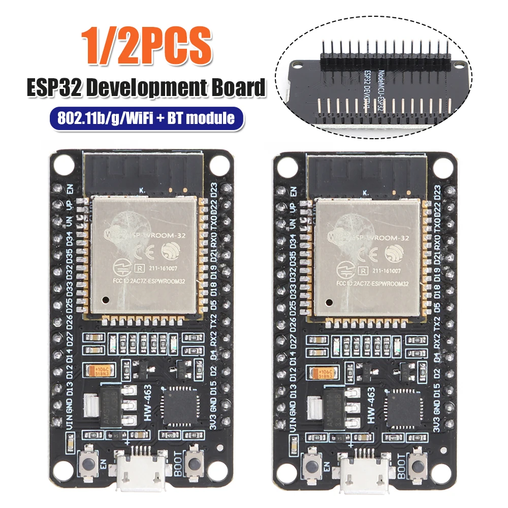 WiFi Bluetooth Dual-Core Development Board with Antenna