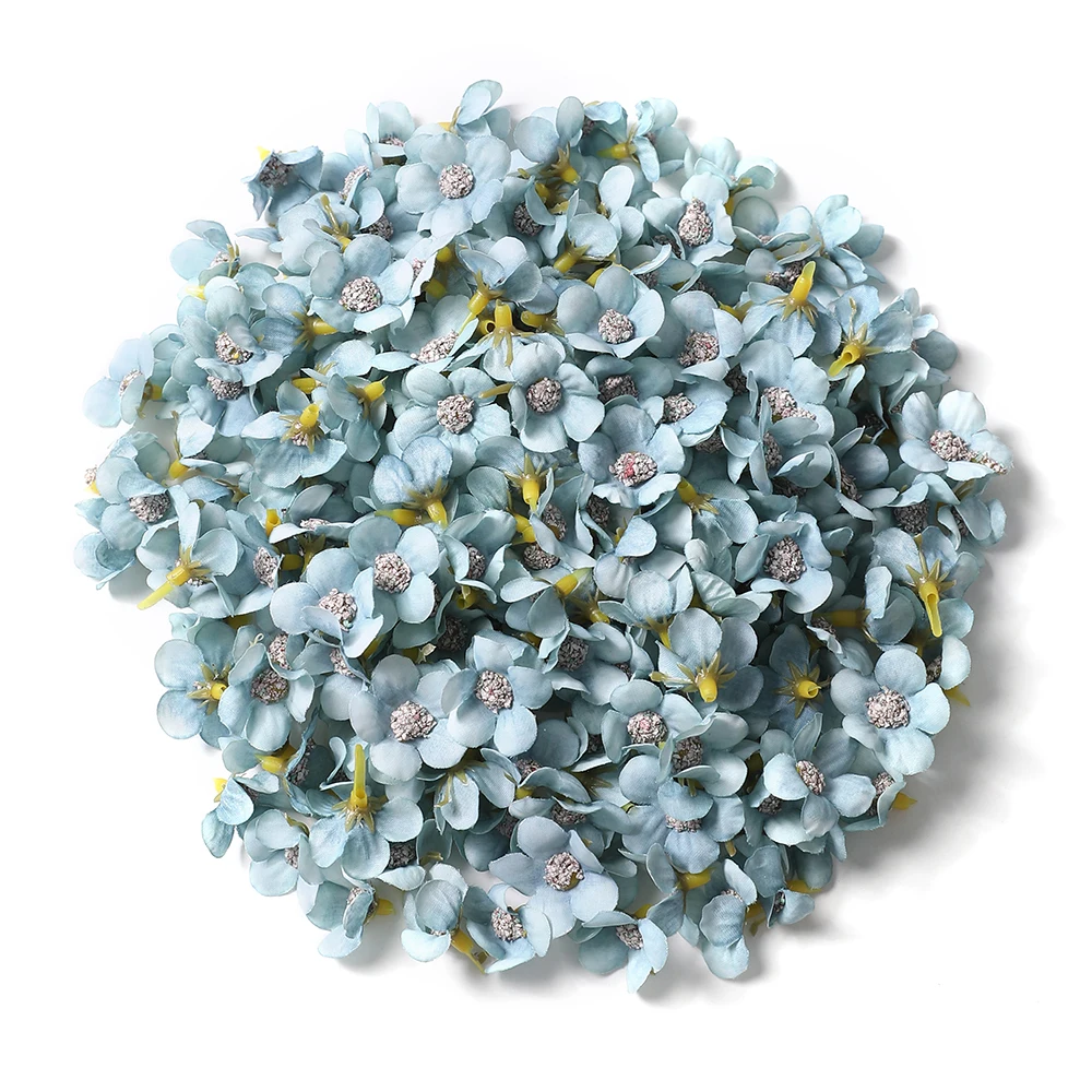 VINFUTUR 80 Pz Fiori Artificiali Margherita Teste di Fiori Finte Seta per Bouquet da Sposa DIY Matrimoni Decorazioni di Festa Casa Centrotavola