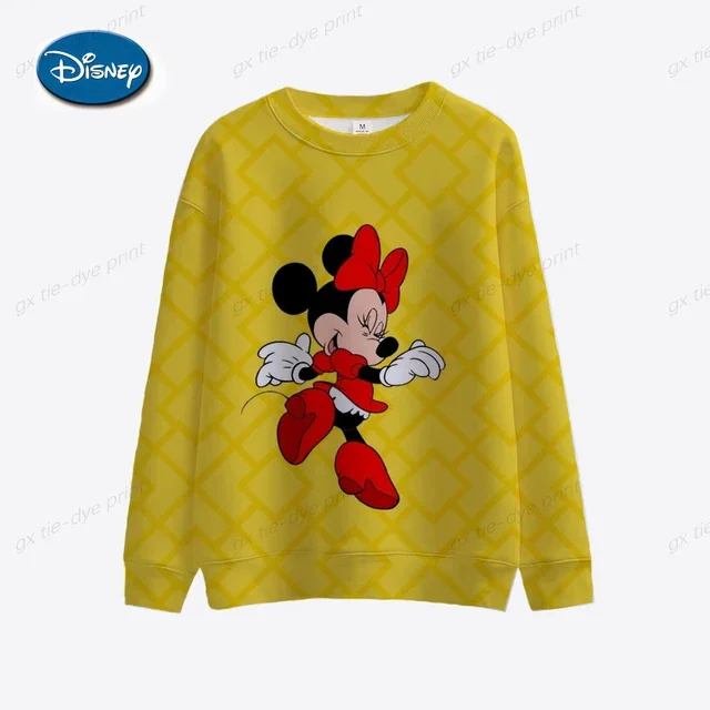 thumbnail image 1 of Sudaderas y sudaderas de Disney para mujer Sudaderas de Mickey Mouse Otoño Primavera Sudaderas Otoño Primavera Ropa con capucha de manga larga Harajuku, 1 of 5