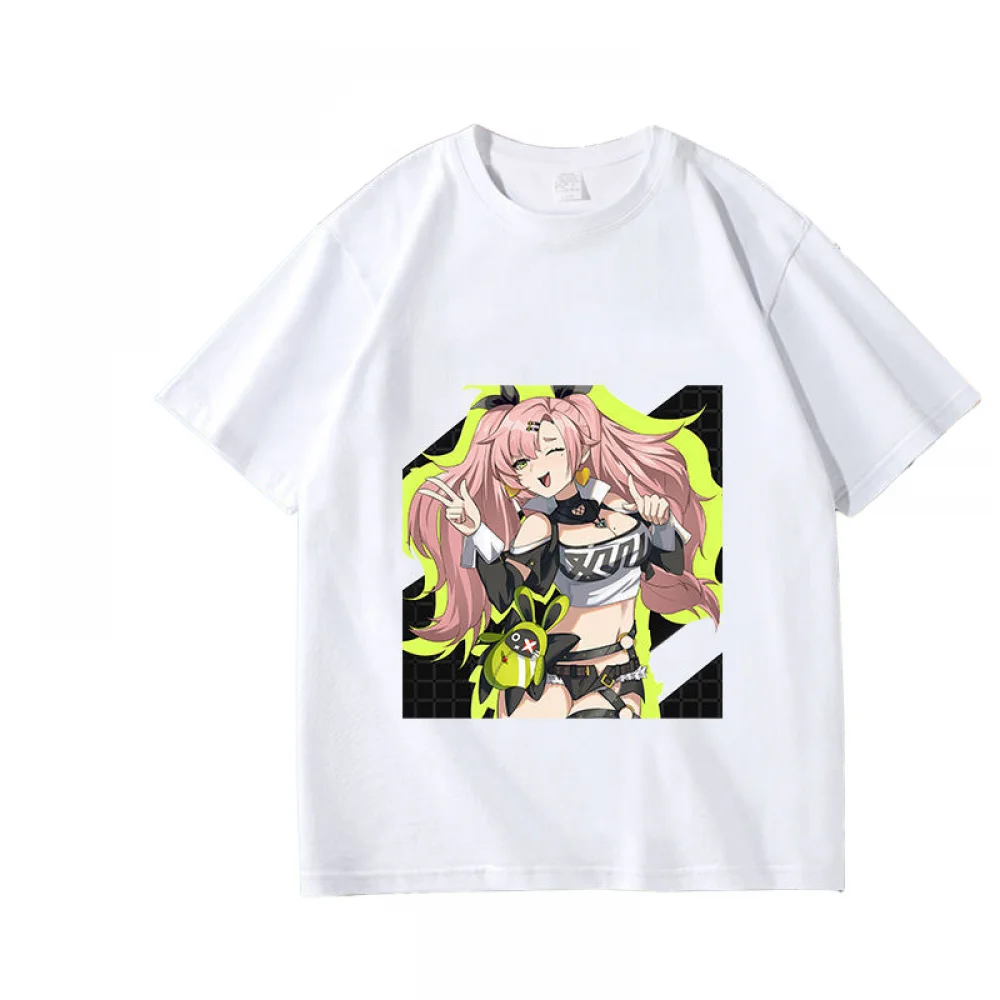 thumbnail image 1 of Camiseta de Anime Koleda Belobog de Motorcycle Pattern de algodón de manga corta para fiesta de carnaval de Halloween unisex multicolor, 1 of 5