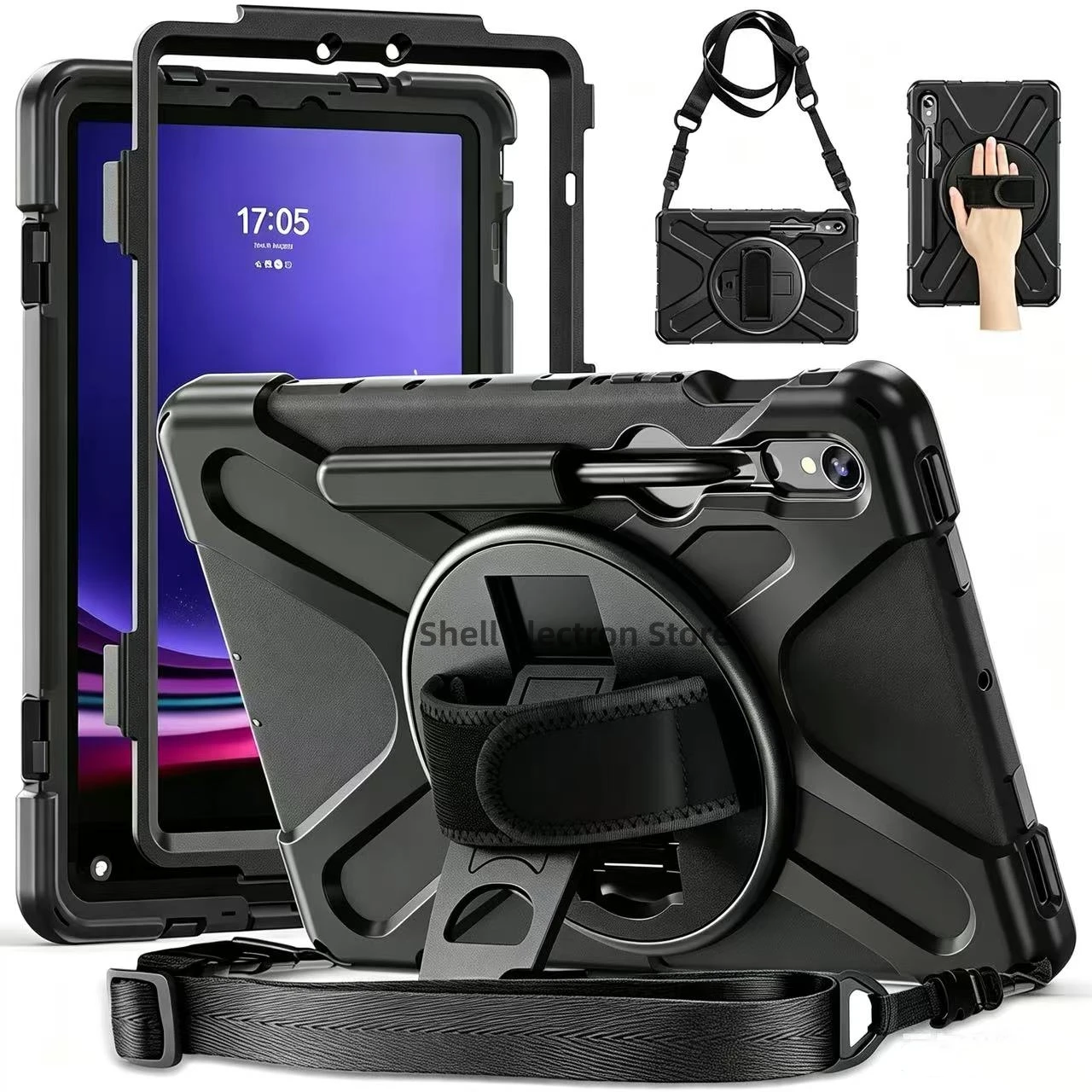Ultimate Shockproof Kids Tablet Case with Kickstand and Handle - Durable Protection and Versatile Stand