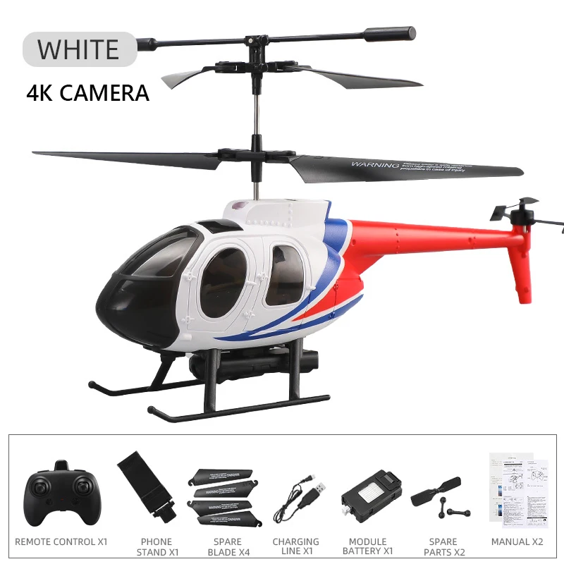 6Ch RC ヘリコプターカメラ付き 2.4 グラムリモコン飛行機