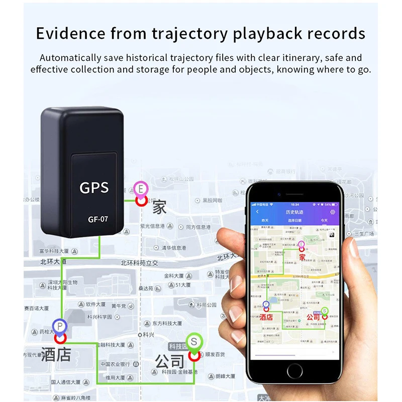GPS Mini Car Anti-Lost Device Real Time Tracer