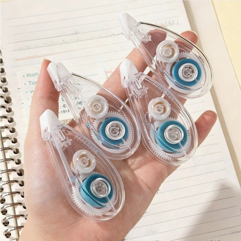 (4개/1세트) 양면 접착 도트 글루 테이프, 무산성 및 보관 가능, 영구 테이프 롤러 테이프 러너, 접착 테이프 디스