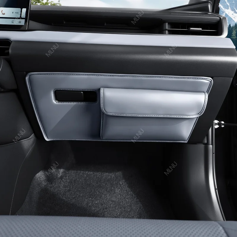 글러브 박스 킥 매트, Toyota RAV4 액세서리 2026용, 가죽, 킥 방지 및 긁힘 방지, 얼룩 방지, 소음 감소