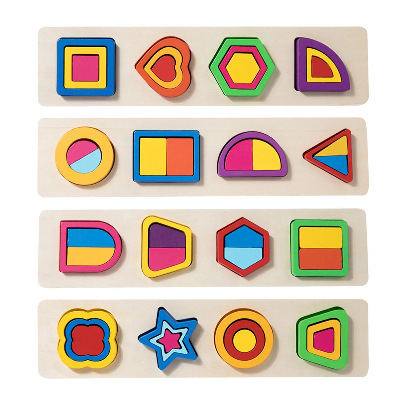 Wooden Shape Peg Puzzle Fine Motor Skills Early Learning Educational Toy Montessori Toys for 3 4 5 Children Holiday Gift Wooden Shape Peg Puzzle Fine Motor Skills Early Learning Educational Toy Montessori Toys for 3 4 5 Children Holiday Gift