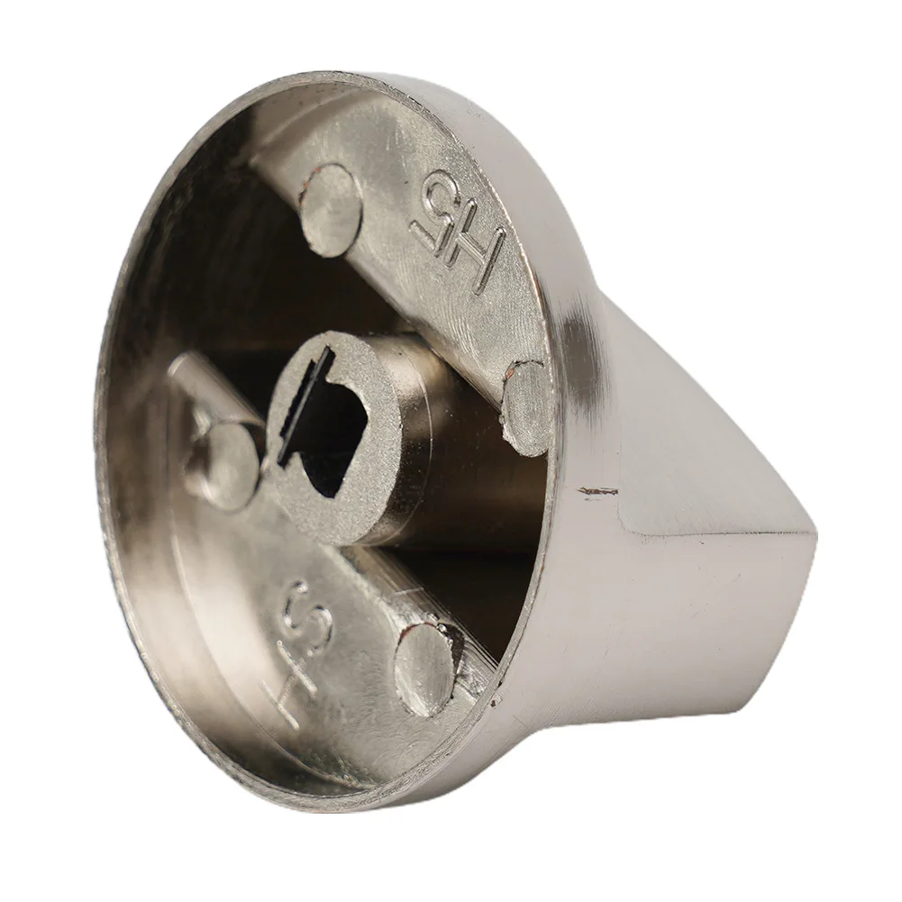 

Electronic Cooktops Cooking Appliances Gas Stove Knobs Switch Accessories Parts Silver 4pcs 6mm Kitchen Cooker