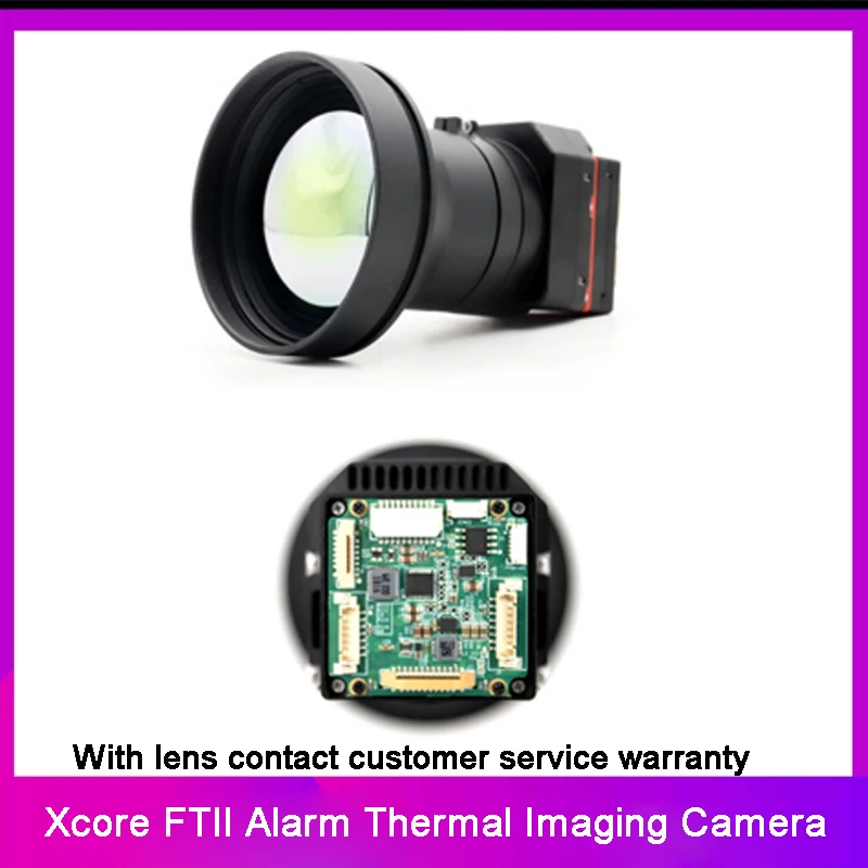 

High-resolution Night Vision Alarm Remote Monitoring Infrared Thermal Imaging Temperature Camera Movement No Lens