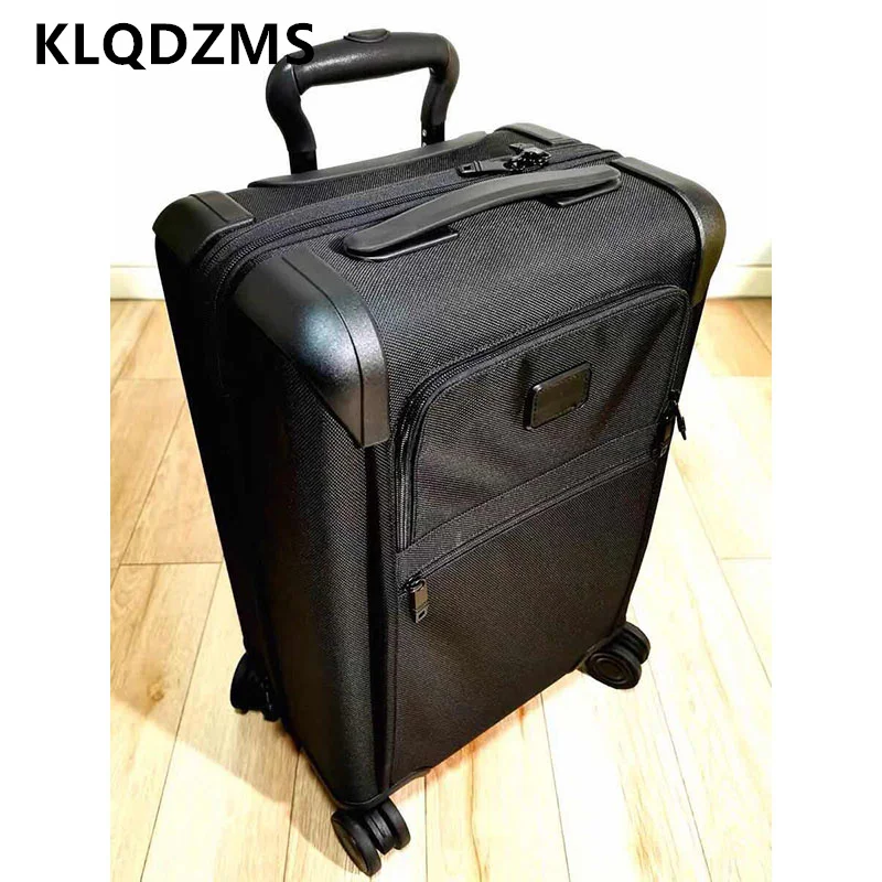 

KLQDZMS 20"24Inch High-quality Suitcase Expandable Oxford Cloth Trolley Case Mute Universal Wheel Boarding Box Rolling Luggage