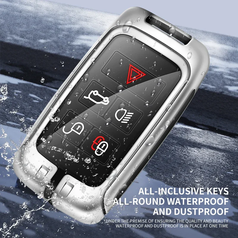 Zinc Alloy Car Key Bag Car Key Cover Accessories For Land Rover Defender