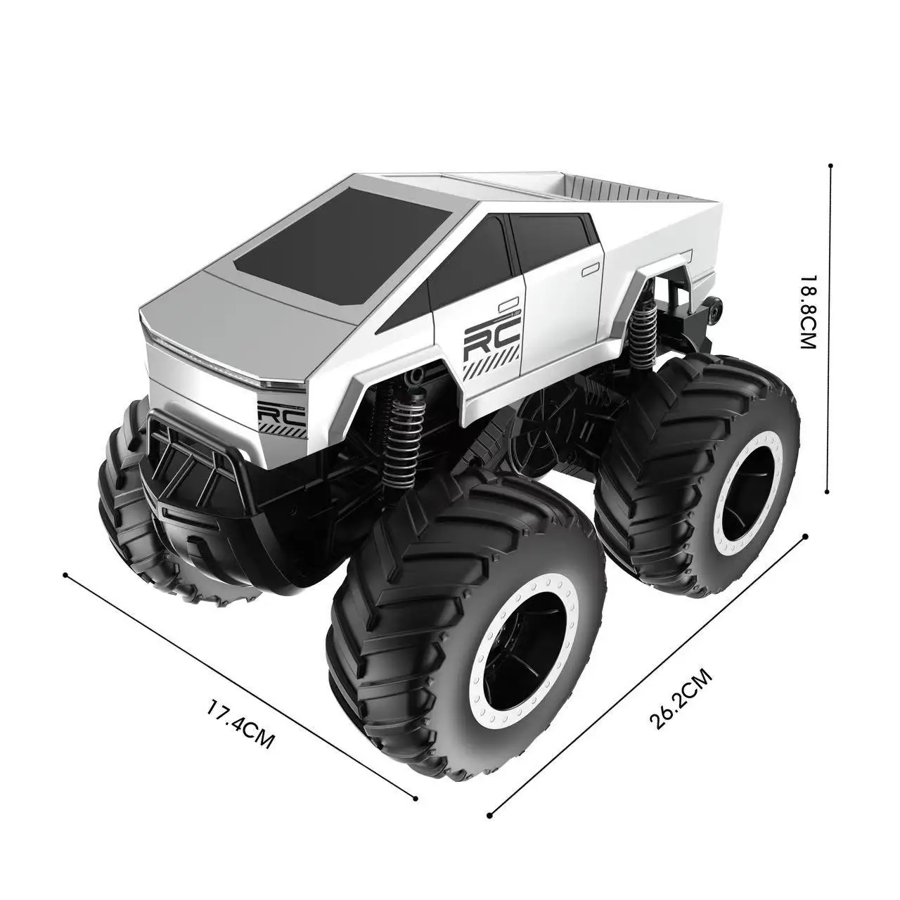 New Cyber Rc Car High-Speed Shockproof 4wd Off-Road Climbing Remote Control Car Handle Remote Control Car Boy Toy Children Gift 5