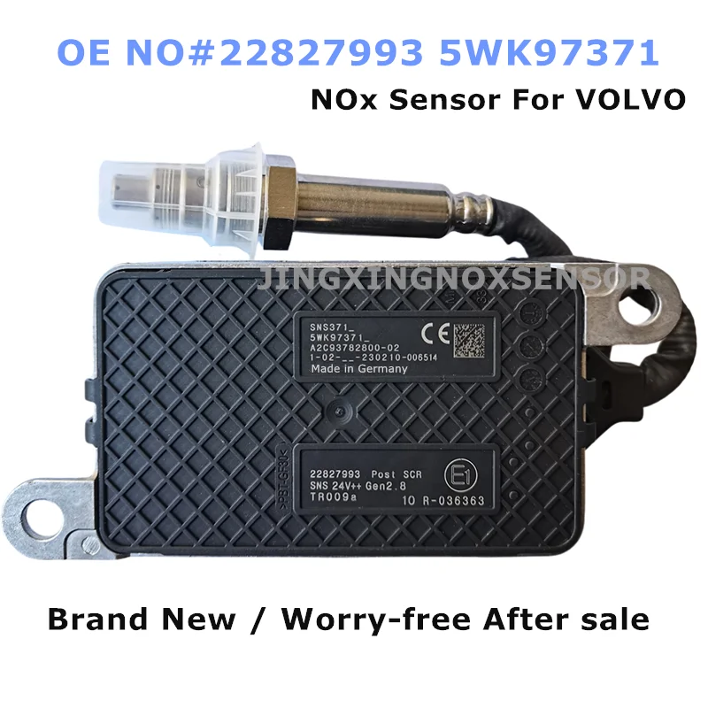 

22827993 5WK97371 5WK9 7371 A2C93782800 Nitrogen Oxygen NOX Sensor For VOLVO Truck Part 24V