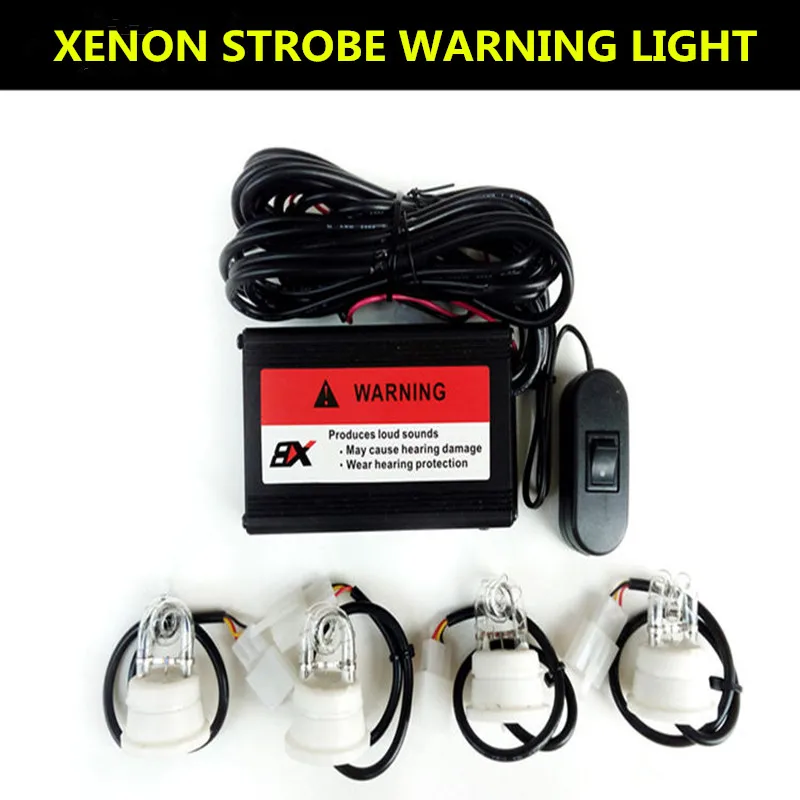 1 Unit 20w Xenon Strobe Warning Lights,car Xenon Bulbs Head Lamps,12v