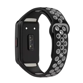 Soft Silicone Sport Band Strap for Huawei Band 6 Smart Wristband Bracelet Replacement Strap for Huawei Watchband 6 Honor Band 6 2
