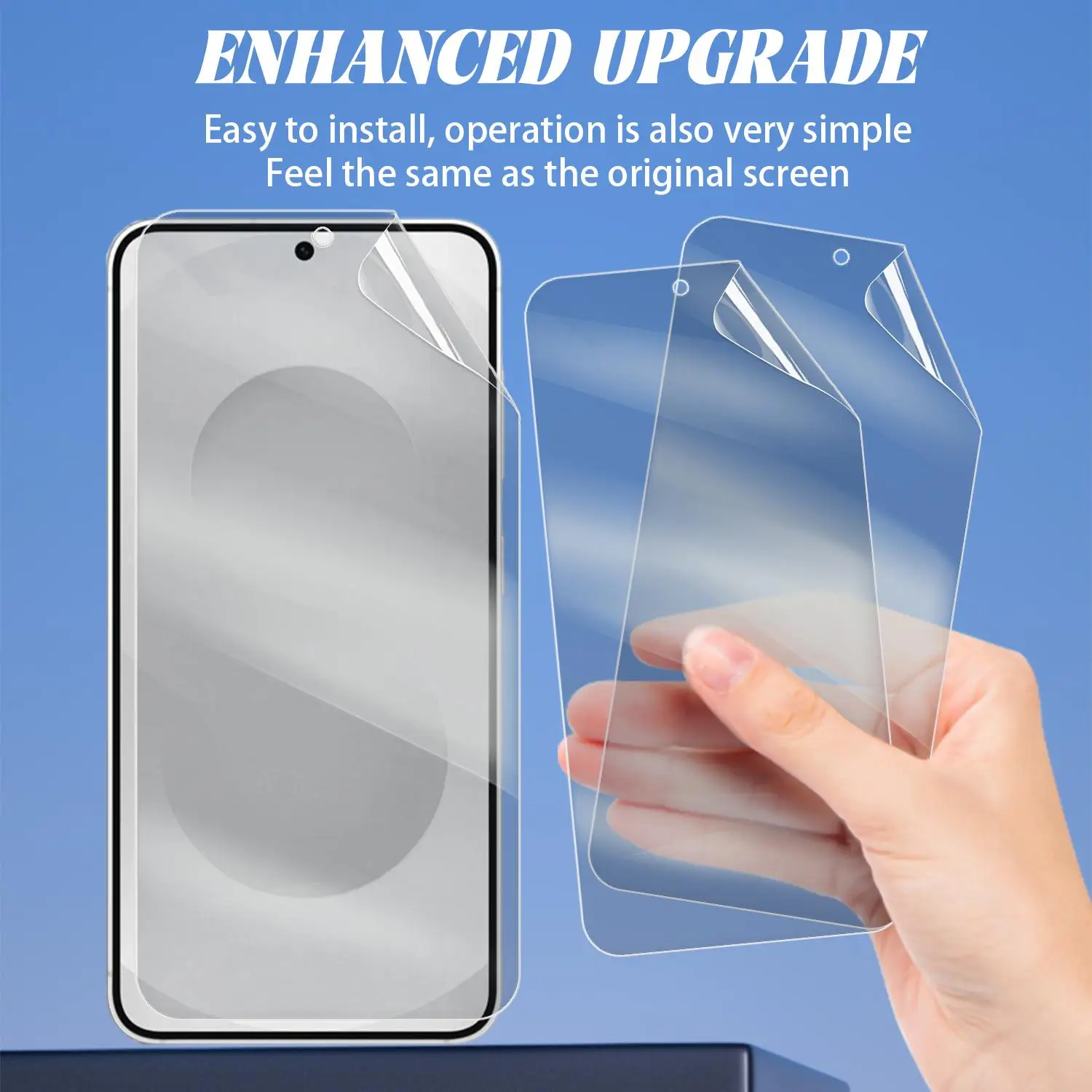 Hydrogel Electroplated HD Soft TPU Screen Protector Film