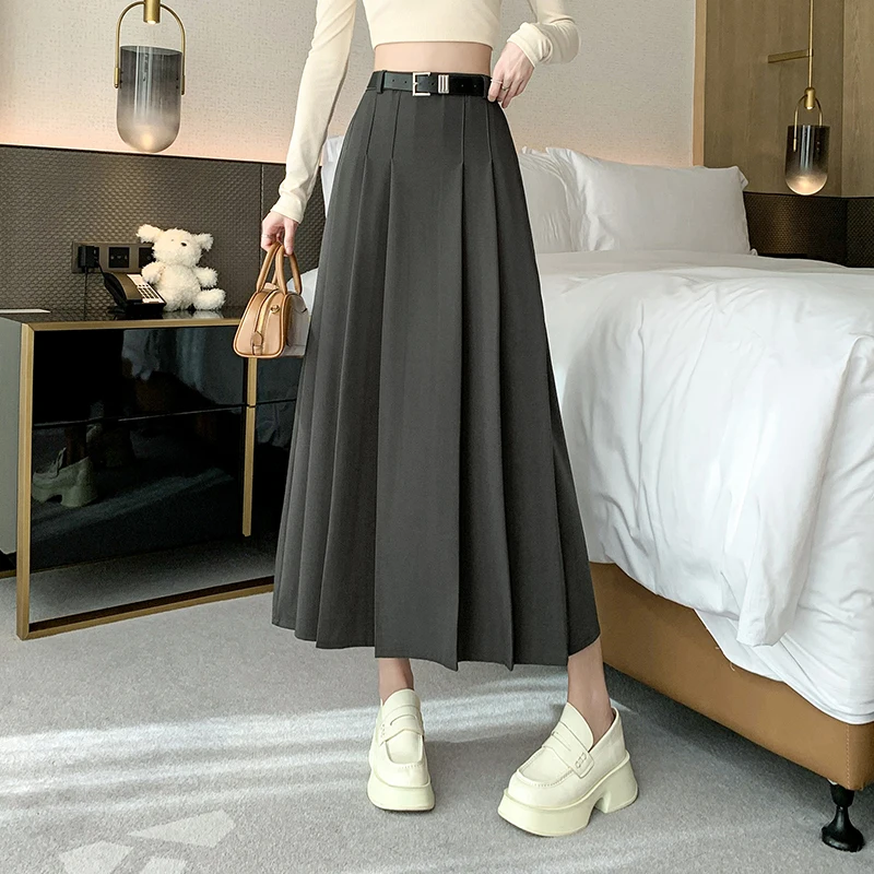 ★韓国人気★MIDNIGHT MOVE★pleats skirt Sf192899ddb9a4c478b8c4c1d17376
