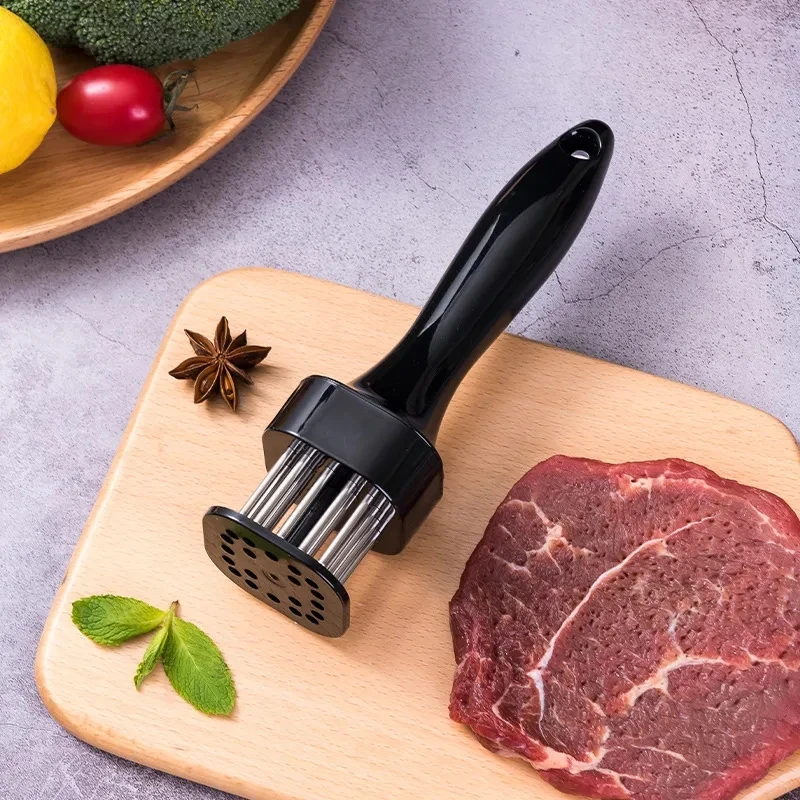 Meat Tenderizer Meat Hammer Professional Meat Tenderizer Needle With Stainless Steel Steak Pork Chop Meat Hammer Kitchen Cooking Tool Accessories