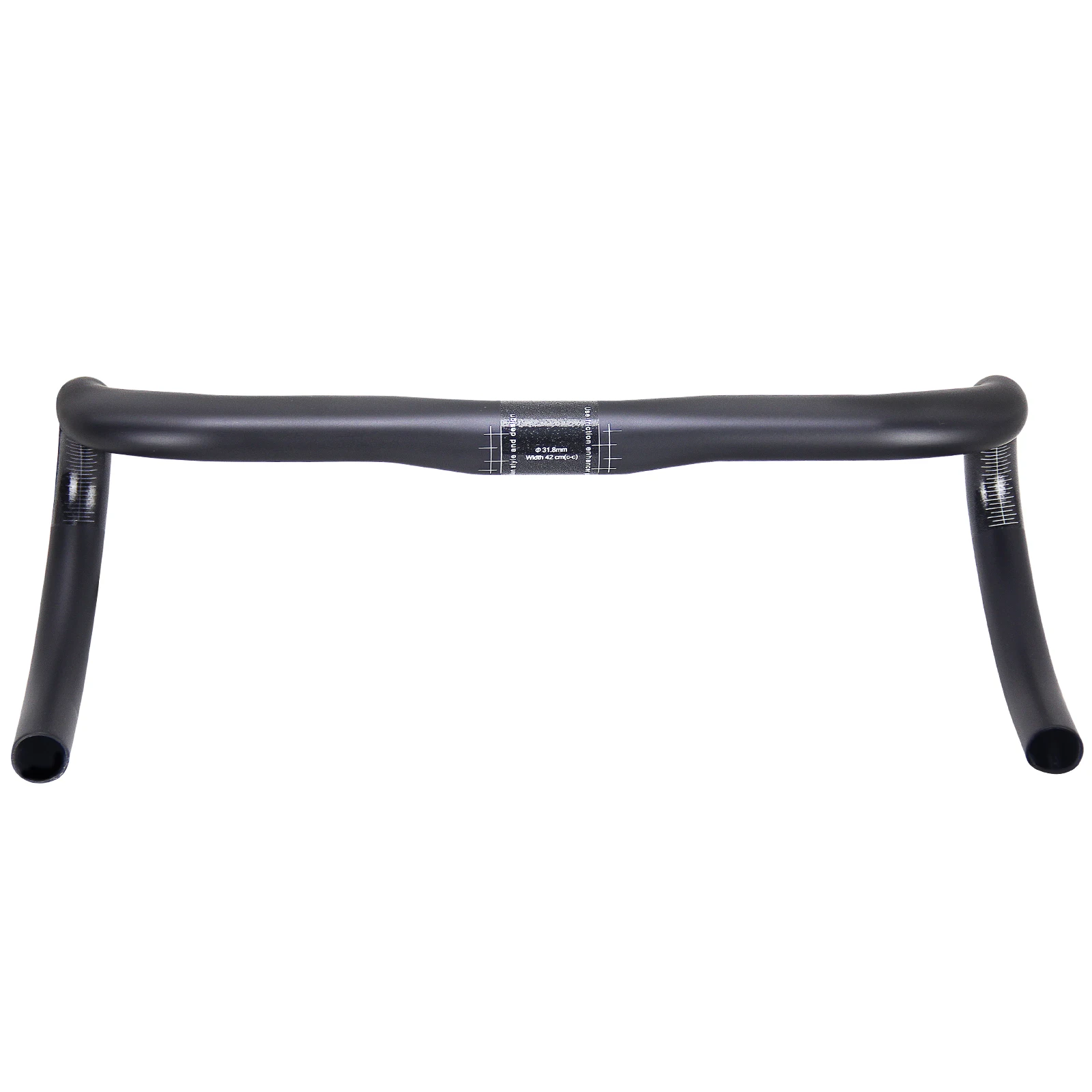RXL SL Gravelbike-Lenker 31,8 Carbon Fahrradlenker mit Innenkabelführung Dropbar Rennradlenker Flared Bar 380/400/420/440mm – Detail 8