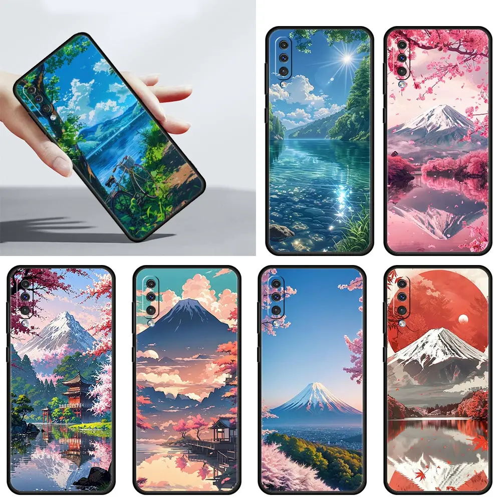 Japanese Anime Landscape Art Phone Case Cover