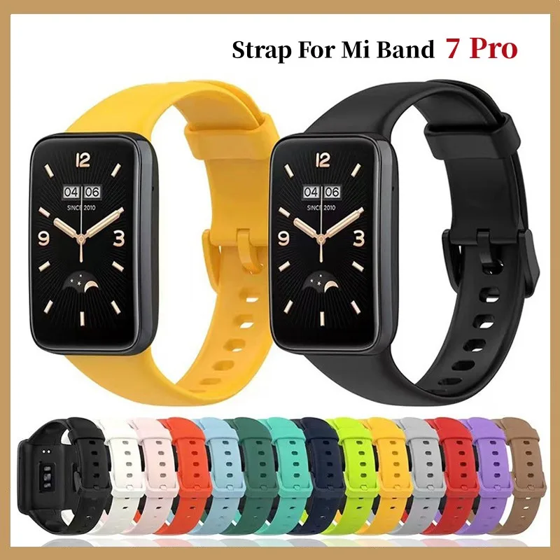 Xiaomi Smart Mi Band 7 Pro Original Strap  Silicone Wristband Bracelet  Smart Watch - Smart Accessories - Aliexpress