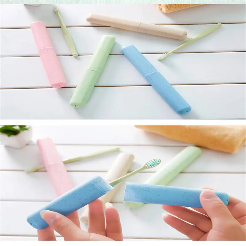 Toothbrush Covers Toothbrush Case Toothbrush Storage Box Portable Toothbrush Tube Cover Case For Travel Hiking Camping Toothbrush Box Brush Tube Case Practical High Quality Storage Box