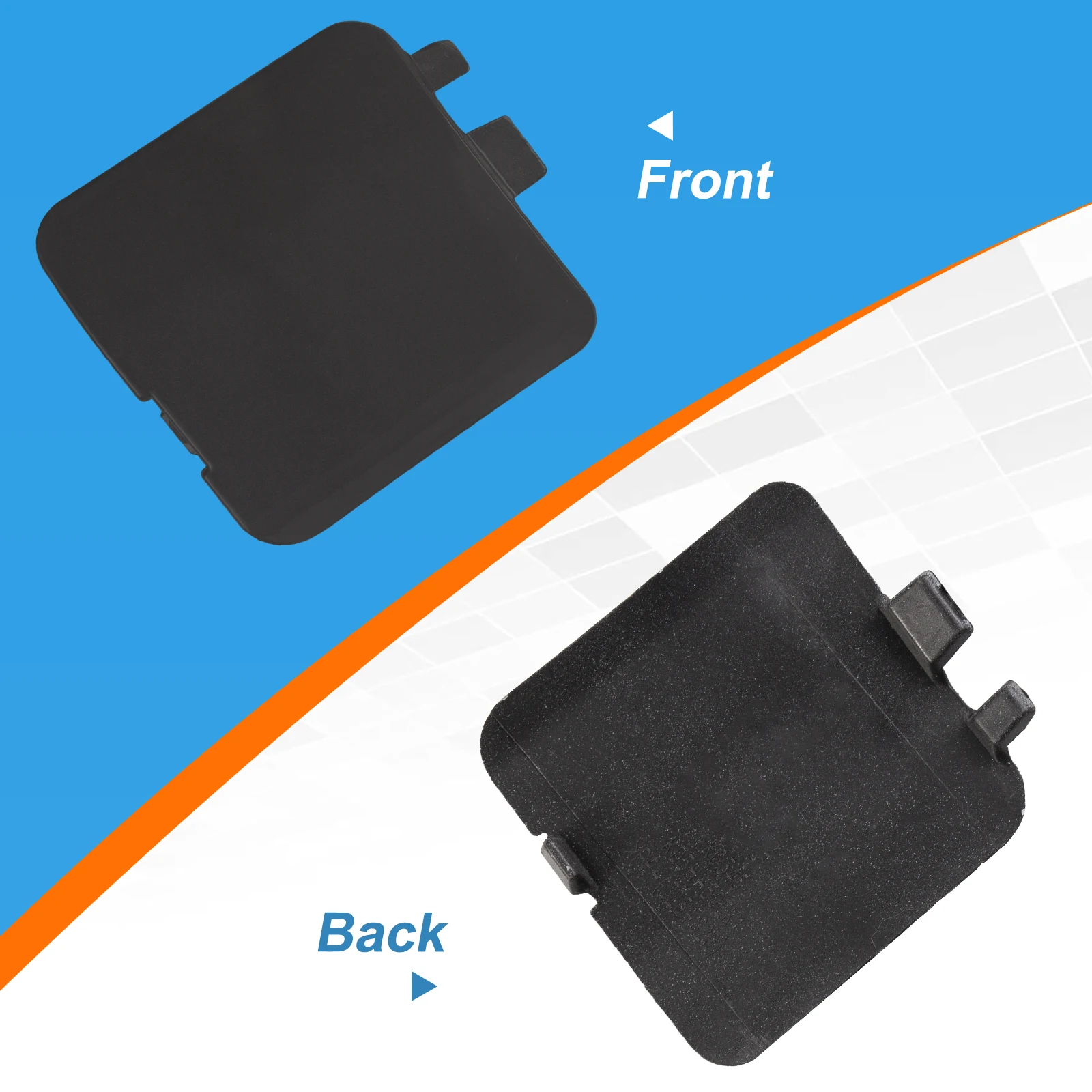 Rear Bumper Tow Hook Cover Cap Towing Eye For Mazda CX-5 Accessories KB8A50EK1BB KB8A-50EK1