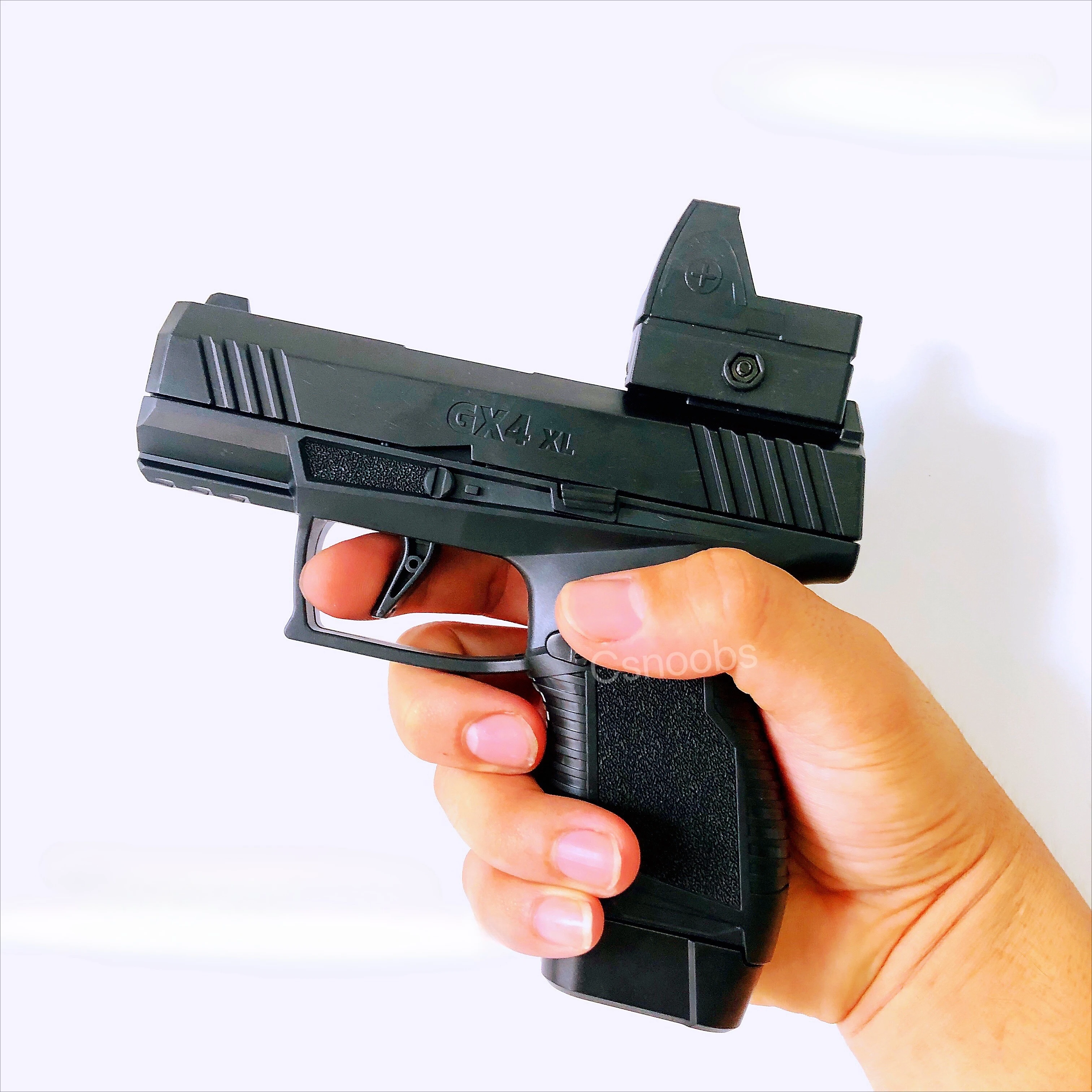 Continuous Firing Black Pistol Mini G26 Soft Bullet Shell Throwing Toy Gun Outdoor Sports CS Games Blaster for Kids
