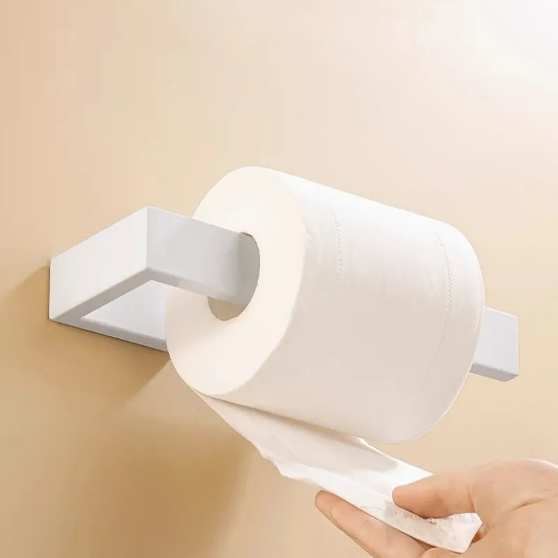 No Nail Bathroom Hardware Set SS304 Towel Bar Wall Mount Toilet Paper Holder Hand Robe Hook Hanger