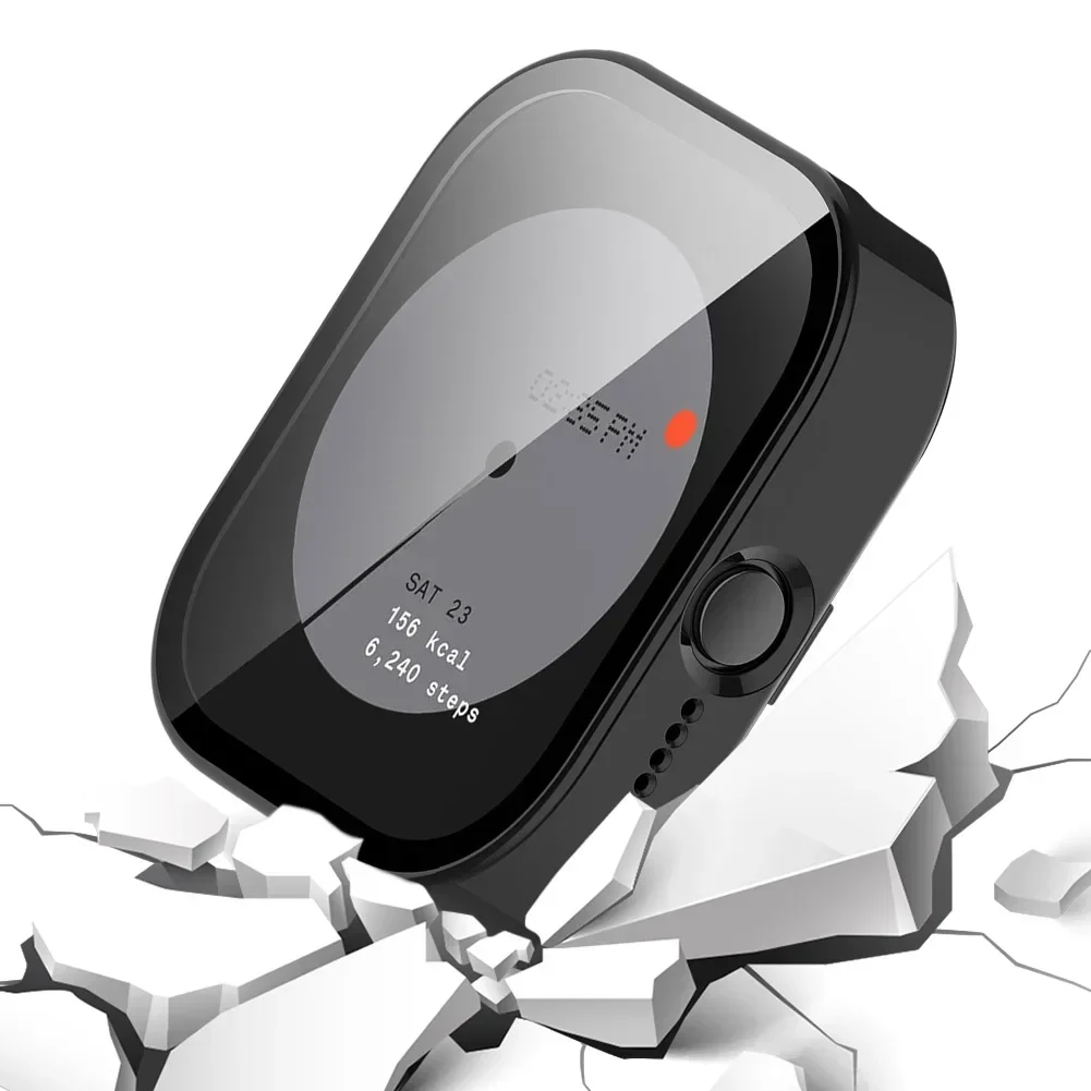 All-Around Anti-Fall Protective Case with Tempered Glass Screen Protector