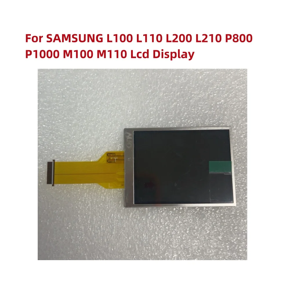 

Alideao-Новый ЖК-экран для SAMSUNG L100 L110 L200 L210 P800 P1000 M100 M110 запасная часть для цифровой камеры + Подсветка
