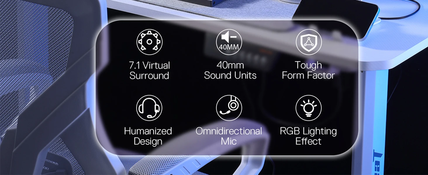 Redragon H315 RGB Wired Gaming Headset thumbnail 12