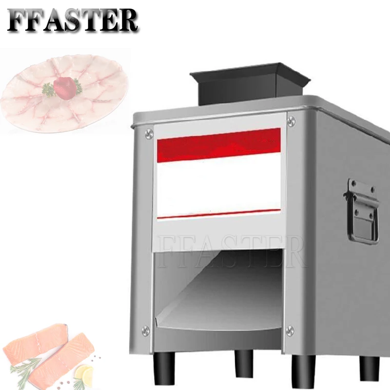 

Electric Meat Slicer Cutter Commercial Home Stainless Automatic Vegetable Cutting Grinder Machine Minced Meat Mincer