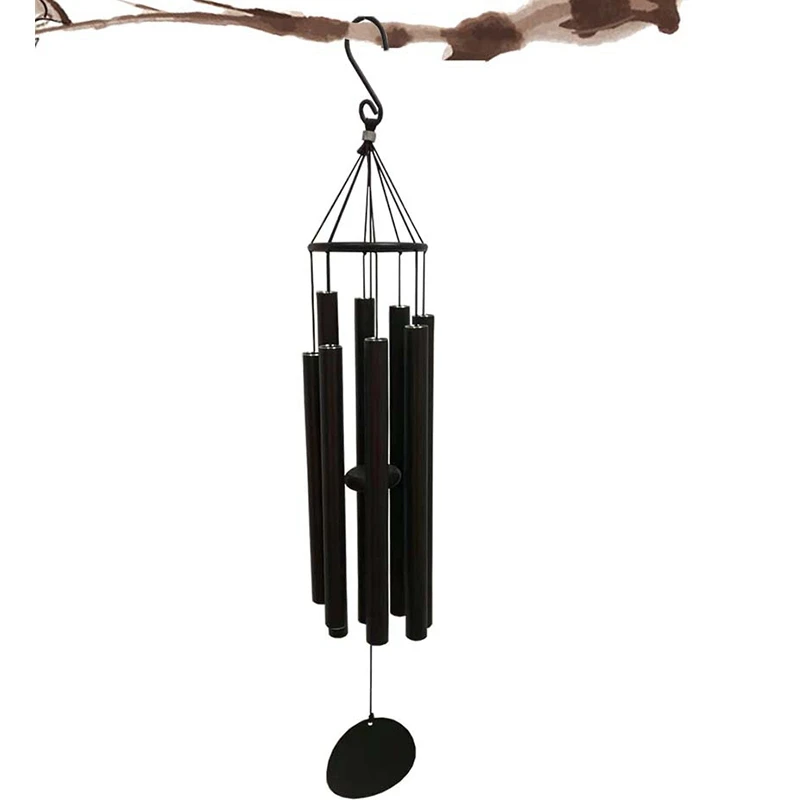 Wind Chimes Outdoor Large Deep Tone 8 Metal Tubes Wind Chimes For Home Garden/Yard/Balcony Deco-A03I 5