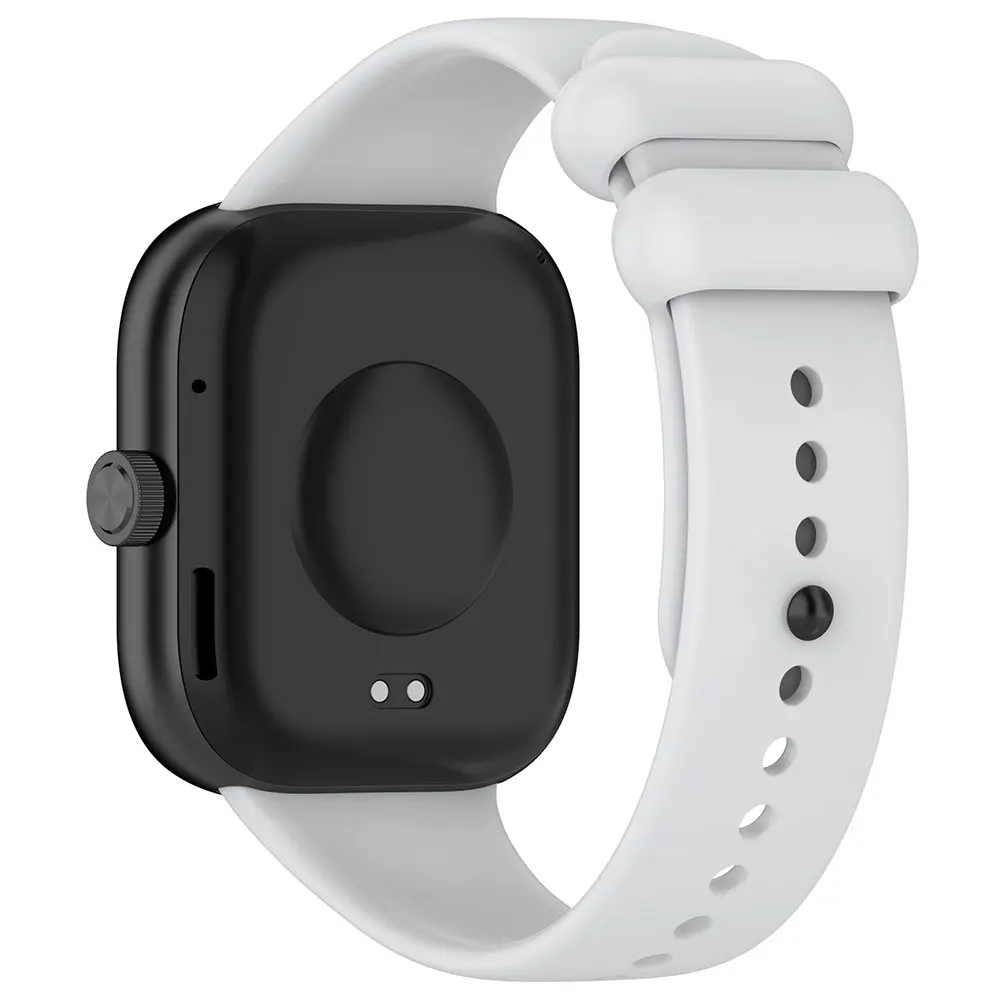 Silicone Watch Strap with Shockproof Protective Case and Screen Protector Cover