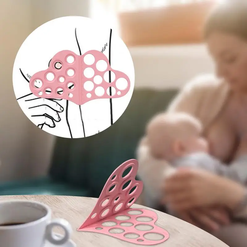 Nipple Rulers for Flange Sizing Breast Measuring Tool Soft Silicone Breast Pump Accessories for New Mothers babies feeding