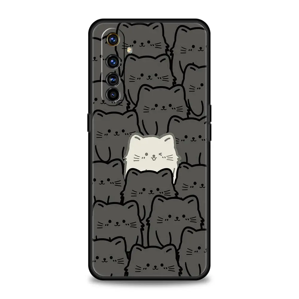 Cat-Printed Phone Case Cover with Enhanced Durability