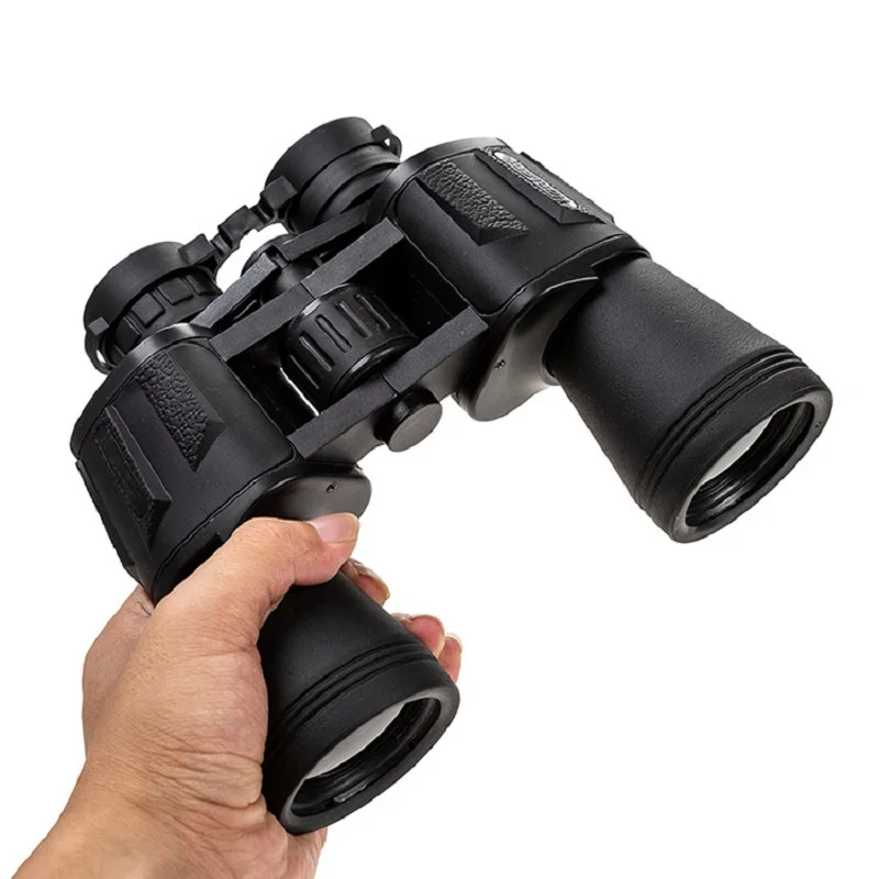 Portable Binoculars Blade leather 20X50 binoculars waterproof HD high magnification outdoor handheld low light night vision