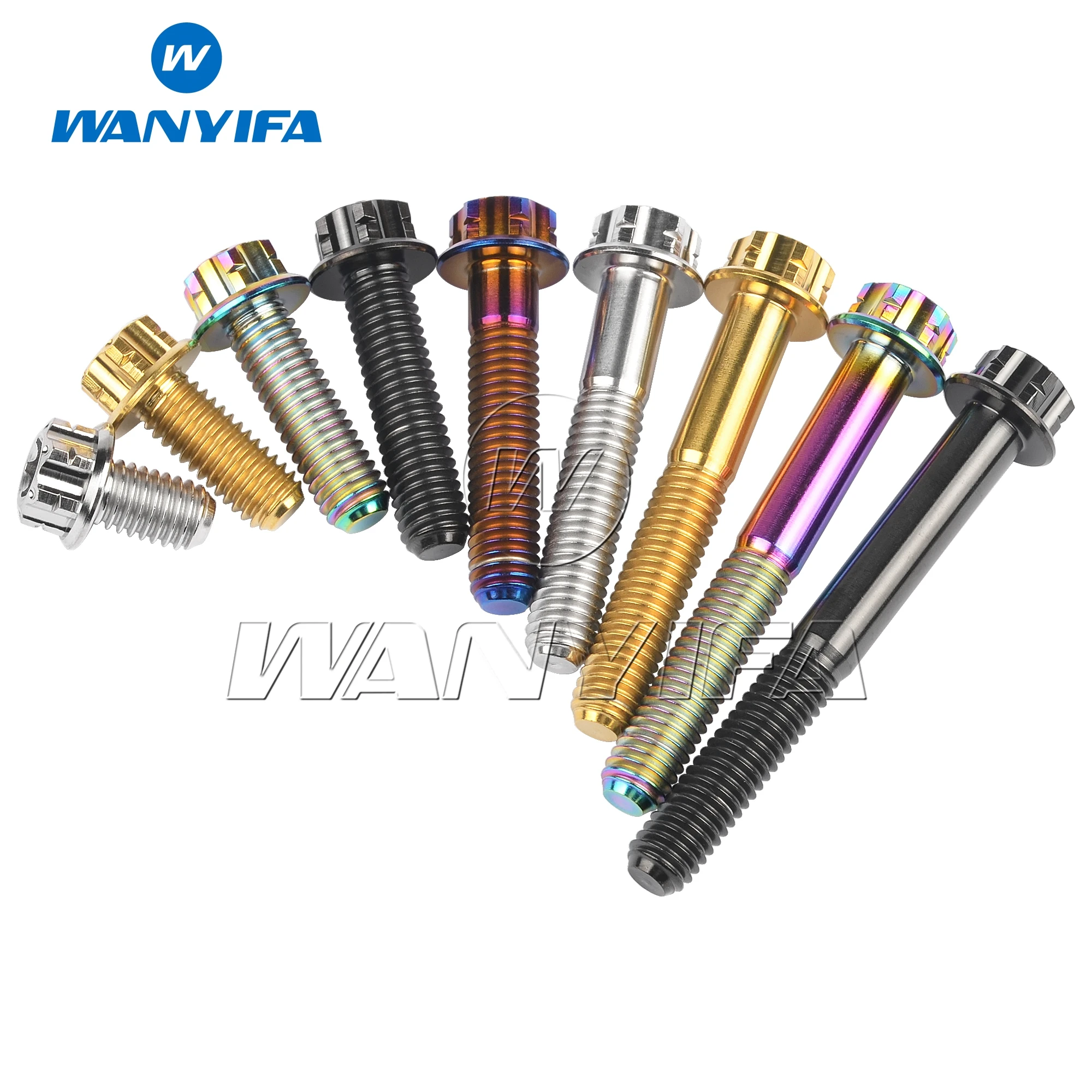 35, 40, 45, 50mm, Torx Flange cabeça