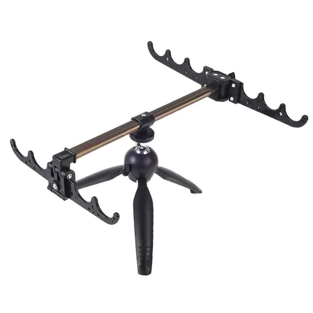Portable Fishing Rod Holder Adjustable Camera Tripod Stand Ice Pole Bracket