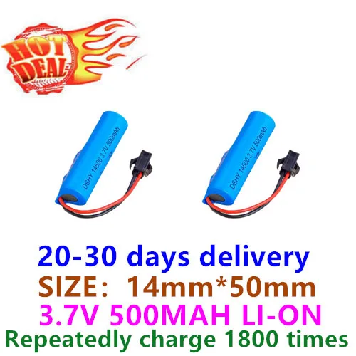 Batterie Li-Po 3.7V 500mAh Pour Voiture RC – Légère, Haute Capacité Et Longue Autonomie