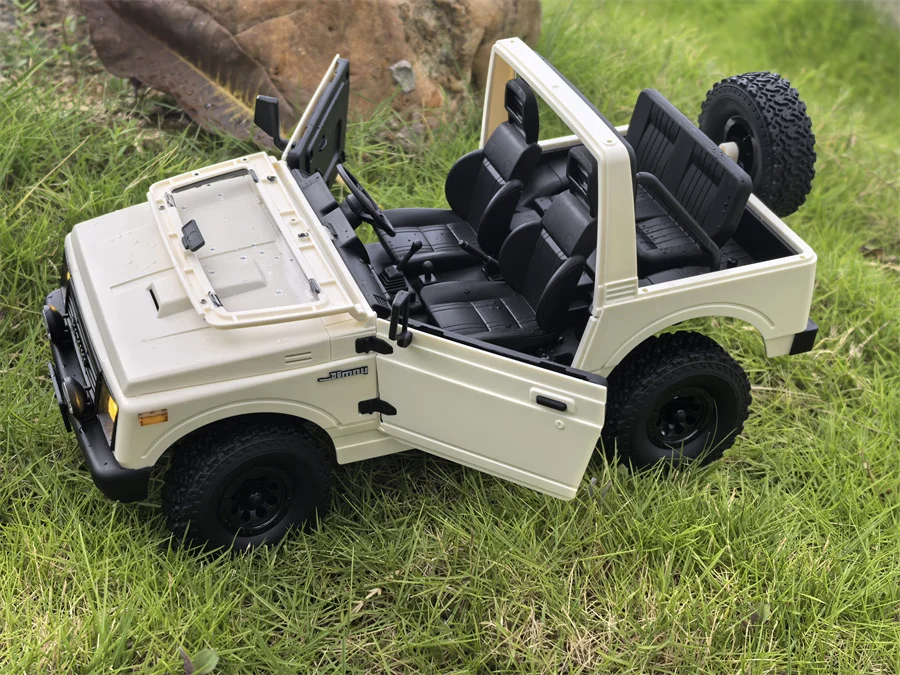 New 1/10 Rc C74-1 Remote Control Vehicle Off Road Full Scale Simulation Remote Control Climbing Car Model Toy Birthday Gift 2