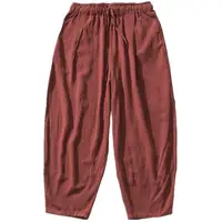 Large Size 6XL 7XL Men's Wide Leg Pants Cotton Linen Loose Harem Pants Summer Trousers Male Loose Pants Drawstring men clothing 1